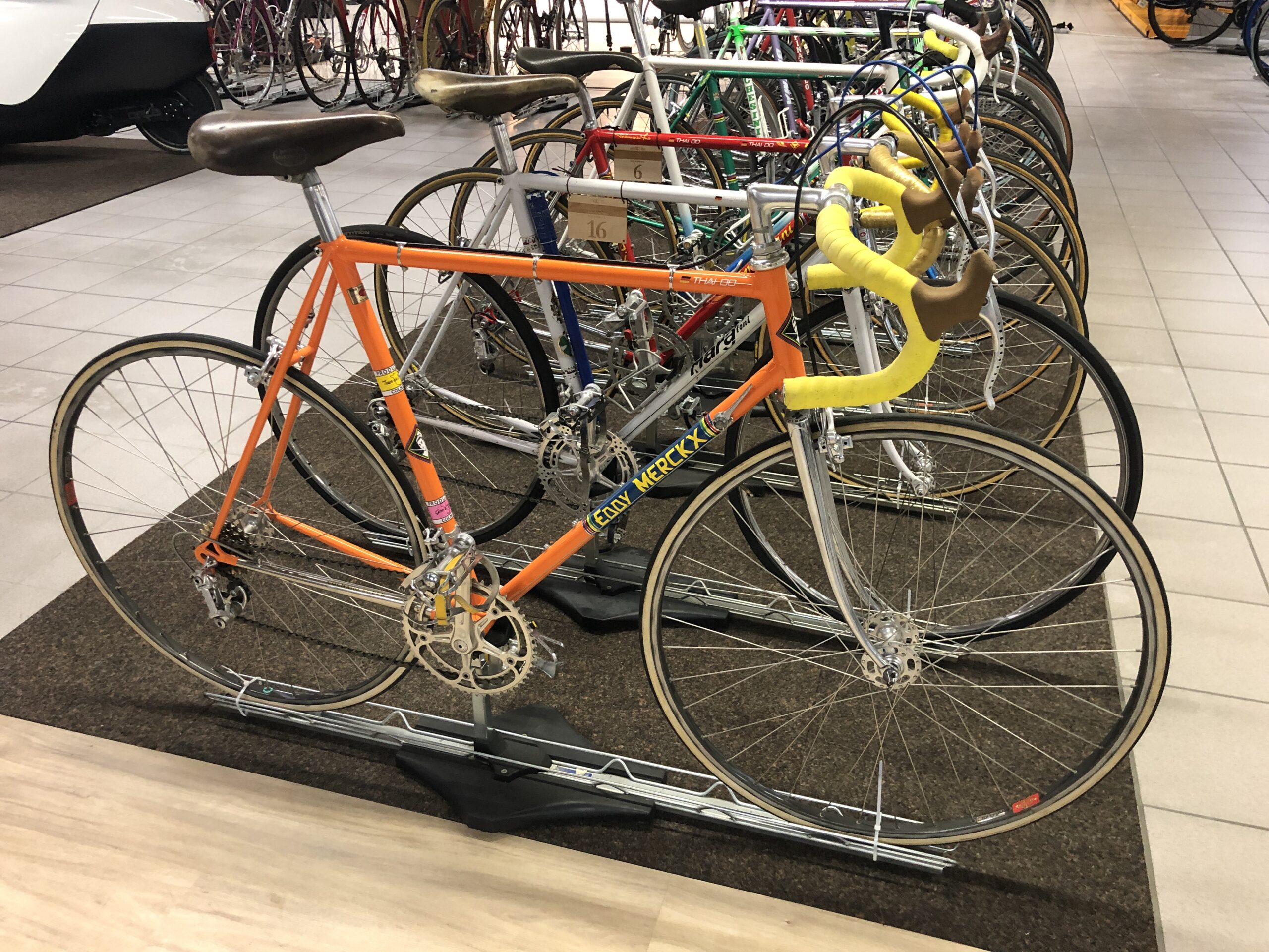 Thai Do - Fahrradmuseum Hüttlingen - Eddy Merckx-Rennrad