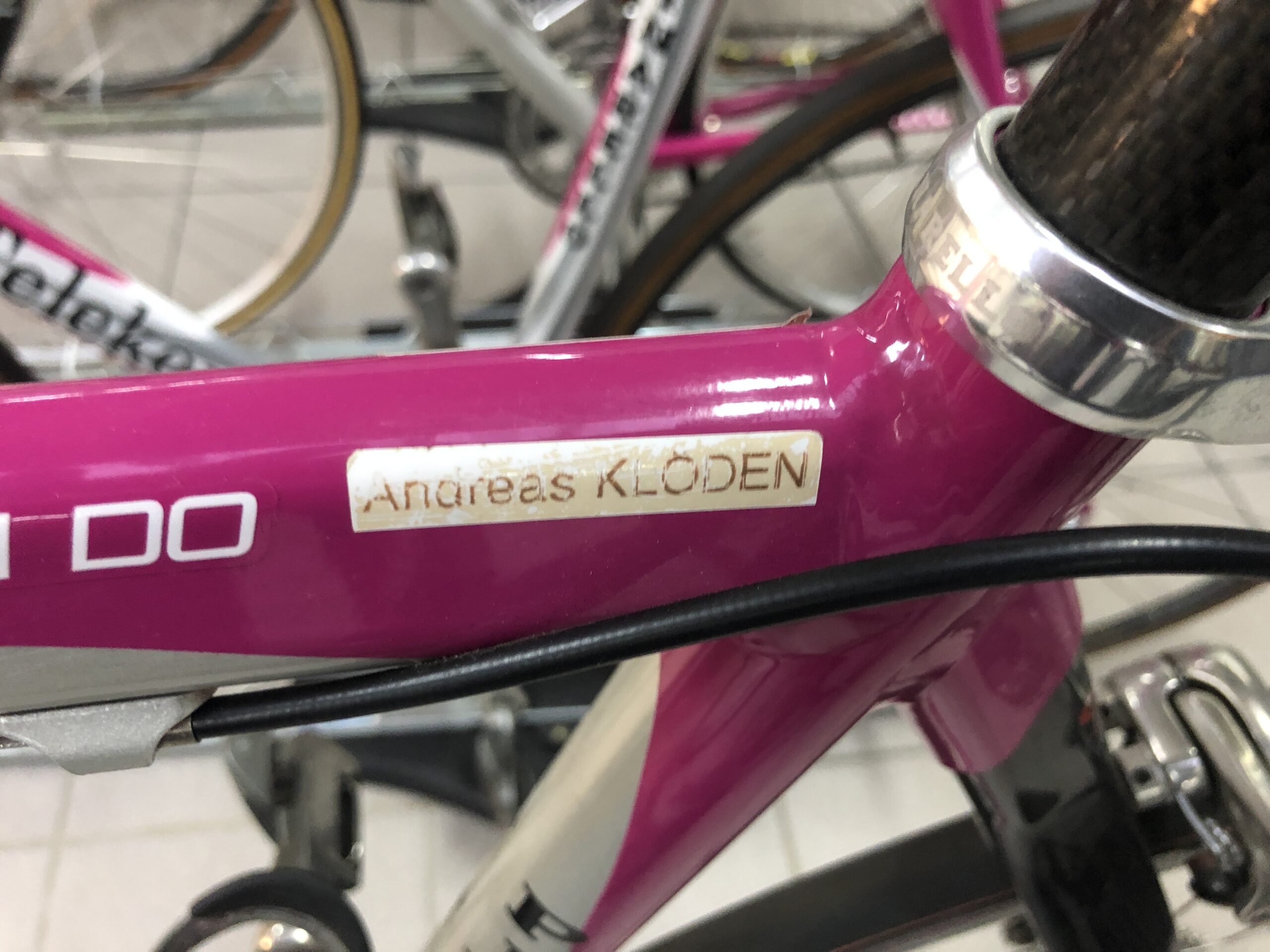 Thai Do - Fahrradmuseum Hüttlingen - Rad Andreas Klöden